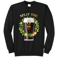 St Patricks Day Split the G Beer Lover Sweatshirt