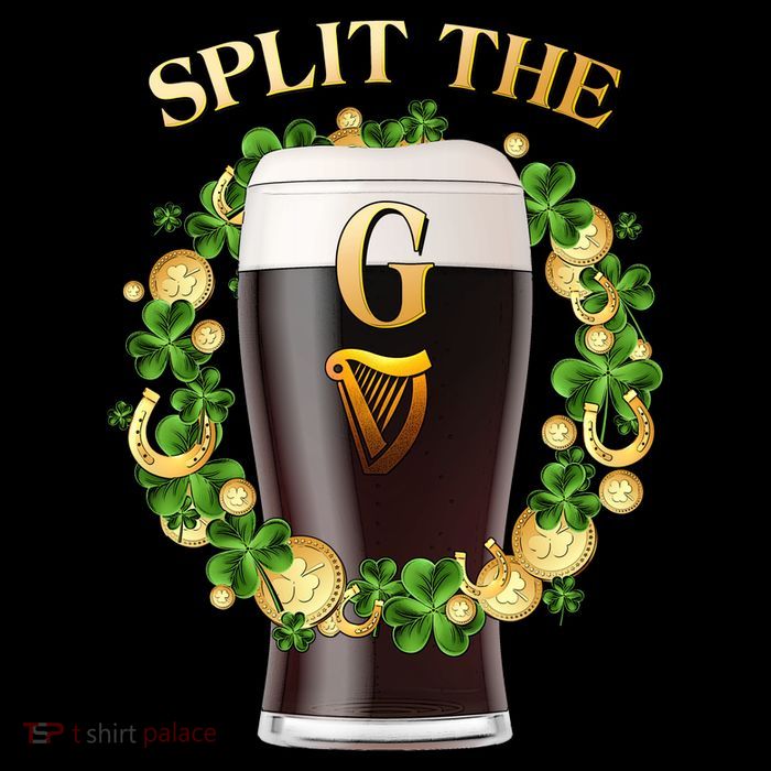 St Patricks Day Split the G Beer Lover City Backpack