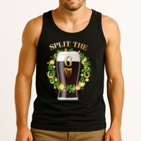 St Patricks Day Split the G Beer Lover Tank Top