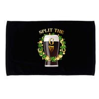 St Patricks Day Split the G Beer Lover Microfiber Hand Towel