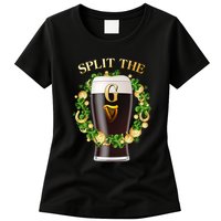 St Patricks Day Split the G Beer Lover Womens T-Shirt