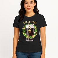 St Patricks Day Split the G Beer Lover Womens T-Shirt