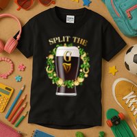 St Patricks Day Split the G Beer Lover Kids T-Shirt