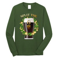 St Patricks Day Split the G Beer Lover Long Sleeve Shirt