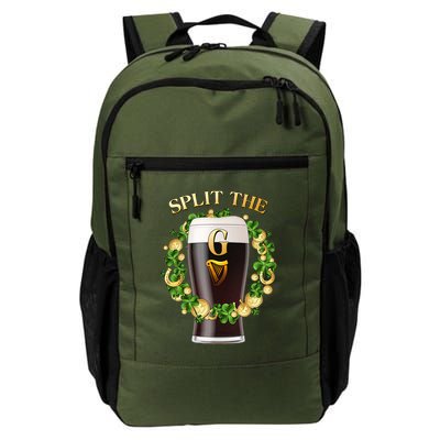 St Patricks Day Split the G Beer Lover Backpack