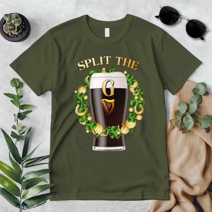 St Patricks Day Split the G Beer Lover Premium T-Shirt