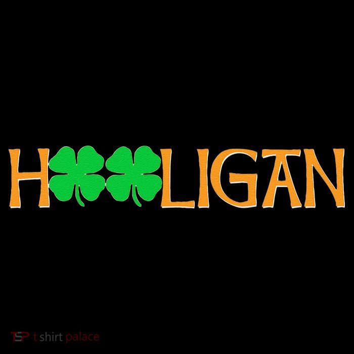 St Paddy's Day Irish Hooligan Button