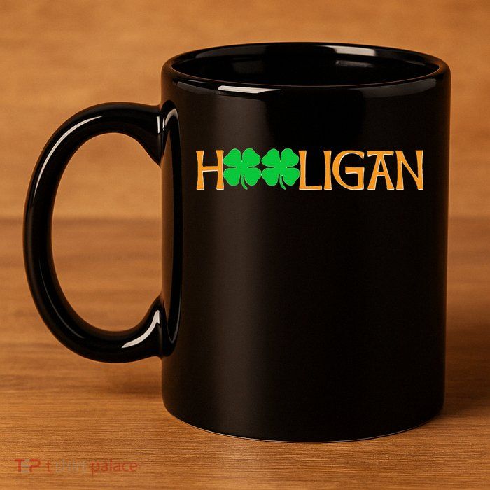 St Paddy's Day Irish Hooligan 11oz C Handle Ceramic Mug