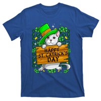 St Patricks Day Happy St Catricks Cat Shenanigans Gift T-Shirt