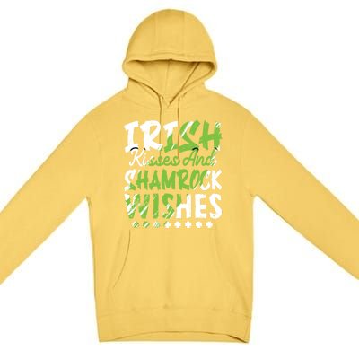 St Patricks Day Wishes Funny Gift Premium Pullover Hoodie