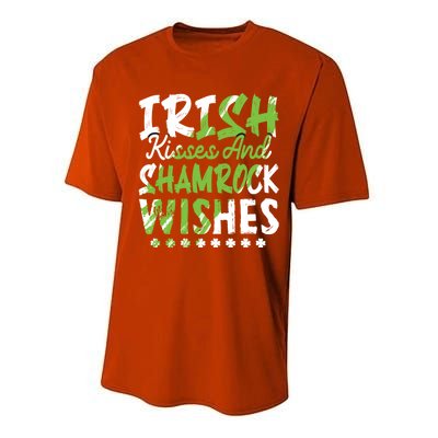 St Patricks Day Wishes Funny Gift Performance Sprint T-Shirt