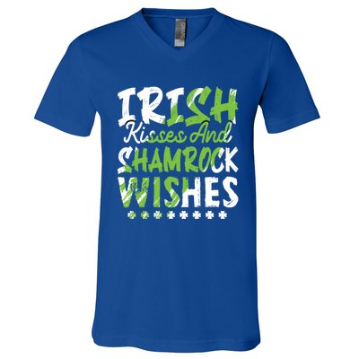 St Patricks Day Wishes Funny Gift V-Neck T-Shirt