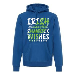 St Patricks Day Wishes Funny Gift Premium Hoodie