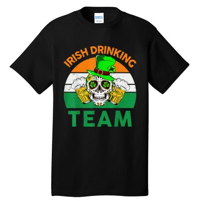 St Patricks Day Irish Drinking Team Funny Tall T-Shirt