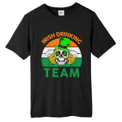 St Patricks Day Irish Drinking Team Funny Tall Fusion ChromaSoft Performance T-Shirt