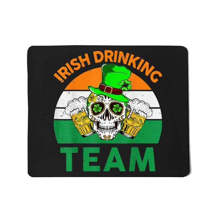 St Patricks Day Irish Drinking Team Funny Mousepad