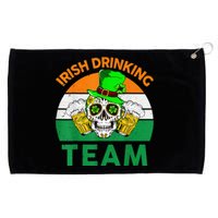 St Patricks Day Irish Drinking Team Funny Grommeted Golf Towel