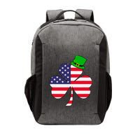 St Patricks Day | Irish American Flag Shamrock Vector Backpack