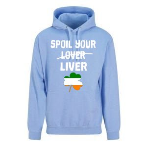 St Patricks Day Liver Joke Ing Irish Flag Humor Gift Unisex Surf Hoodie