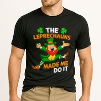 St Patricks Day The Leprechauns Made Me Do It Performance Shirt