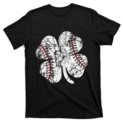 St Patricks Day Shamrock Baseball Saint PaddyS T-Shirt