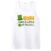 Saint Patrick's Day Ireland Irish I Was A Little Bit Taller PosiCharge Competitor Tank