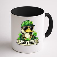St Patricks Day Lucky Duck Saint Paddys Day Mug