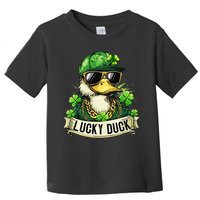 St Patricks Day Lucky Duck Saint Paddys Day Toddler T-Shirt