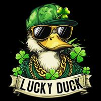 St Patricks Day Lucky Duck Saint Paddys Day Toddler T-Shirt
