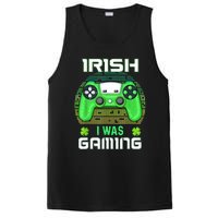 St Patricks Day Gamer Shamrock Irish I Was Gaming PosiCharge Competitor Tank