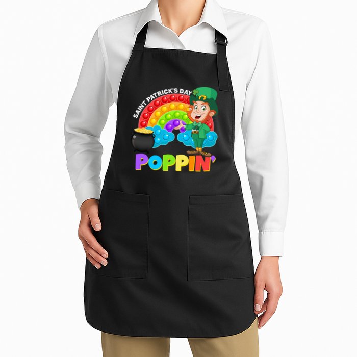 St Patrick's Day Push Pop Leprechaun Apron