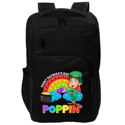 St Patrick's Day Push Pop Leprechaun Impact Tech Backpack