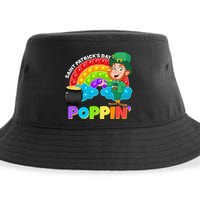 St Patrick's Day Push Pop Leprechaun Sustainable Bucket Hat