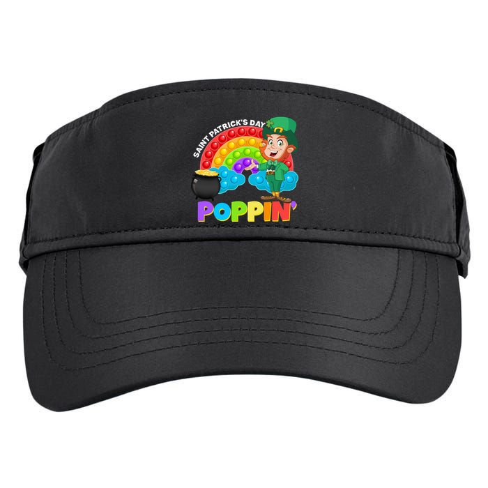 St Patrick's Day Push Pop Leprechaun Adult Drive Performance Visor