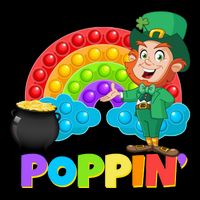 St Patrick's Day Push Pop Leprechaun 16oz Travel Tumbler