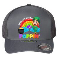 St Patrick's Day Push Pop Leprechaun Flexfit Unipanel Trucker Cap