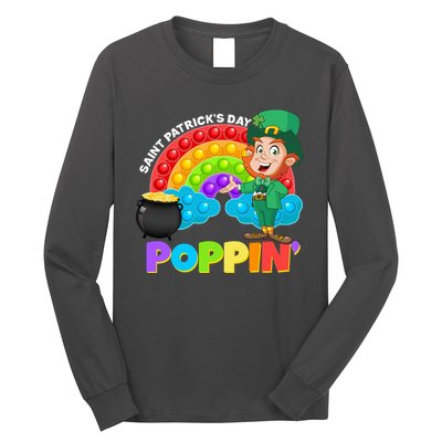 St Patrick's Day Push Pop Leprechaun Long Sleeve Shirt