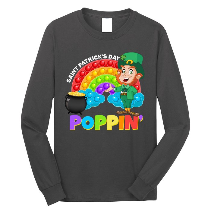 St Patrick's Day Push Pop Leprechaun Long Sleeve Shirt