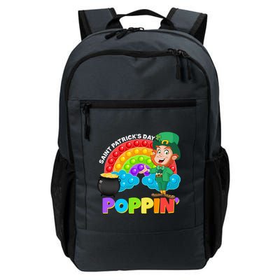 St Patrick's Day Push Pop Leprechaun Daily Commute Backpack