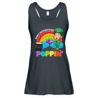 St Patrick's Day Push Pop Leprechaun Ladies Essential Flowy Tank