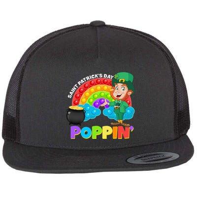 St Patrick's Day Push Pop Leprechaun Flatbill Hat