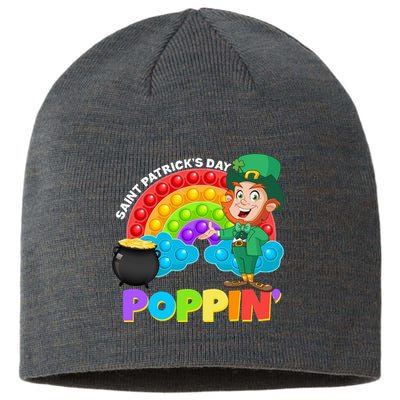 St Patrick's Day Push Pop Leprechaun Sustainable Beanie
