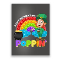 St Patrick's Day Push Pop Leprechaun Poster