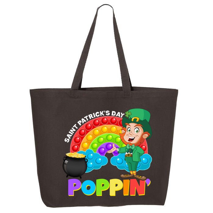 St Patrick's Day Push Pop Leprechaun 25L Jumbo Tote