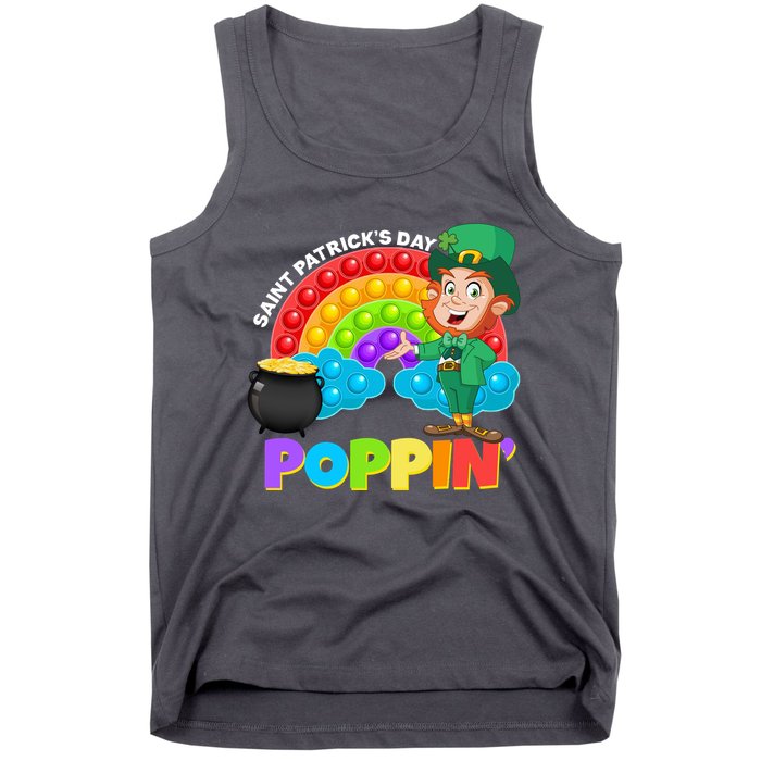 St Patrick's Day Push Pop Leprechaun Tank Top