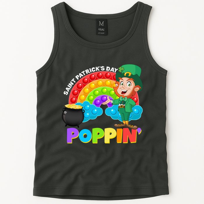 St Patrick's Day Push Pop Leprechaun Tank Top