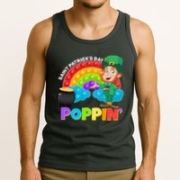 St Patrick's Day Push Pop Leprechaun Tank Top