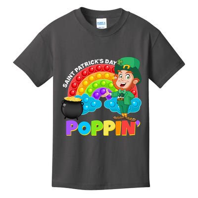 St Patrick's Day Push Pop Leprechaun Kids T-Shirt