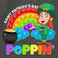 St Patrick's Day Push Pop Leprechaun Vector Backpack