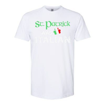 St Patrick's Day Pajama St Patricks Was Italian Saint Softstyle CVC T-Shirt